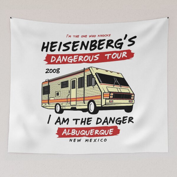 Item preview, Heisenberg Dangerous Car Tour Parody Fan Art designed and sold by ParlaGoul.