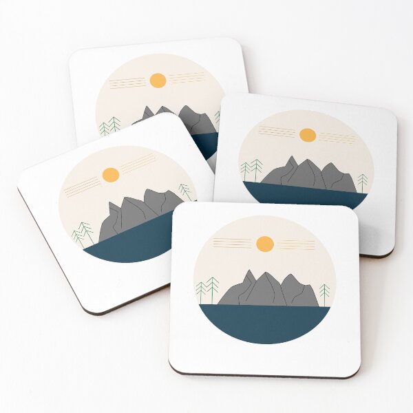Item preview, Mountain lake designed and sold by Vectorqueen.