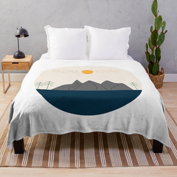 Item preview, Mountain lake designed and sold by Vectorqueen.