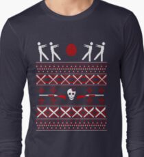 Zombie Christmas Shirt Long Sleeve T-Shirt