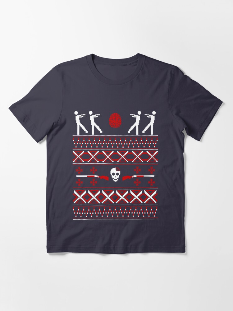 zombie christmas shirt