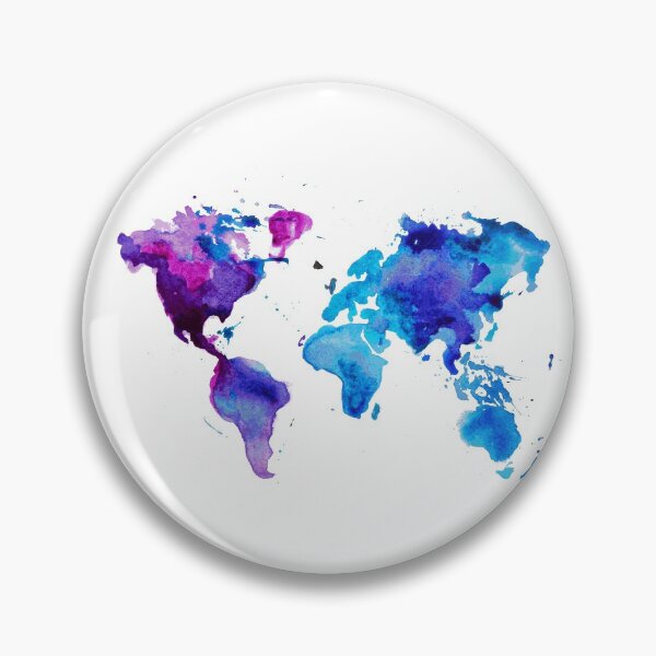 Item preview, Colorful World Map designed and sold by northshire.