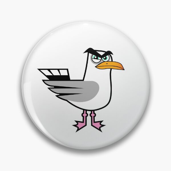 Item preview, Angry Seagull designed and sold by Dee Jarvis.