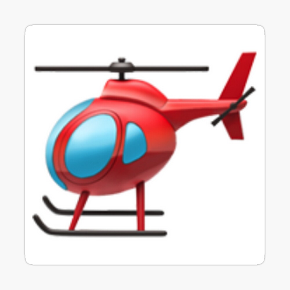 Tony Lopez helicopter | Sticker