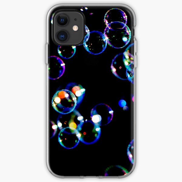 Soap Film Bubbles iPhone Soft Case