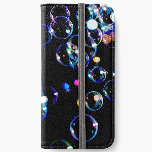 Soap Film Bubbles iPhone Wallet