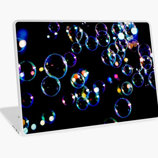 Soap Film Bubbles Laptop Skin