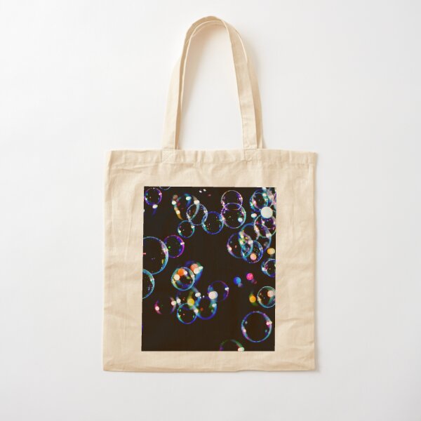 Soap Film Bubbles Cotton Tote Bag