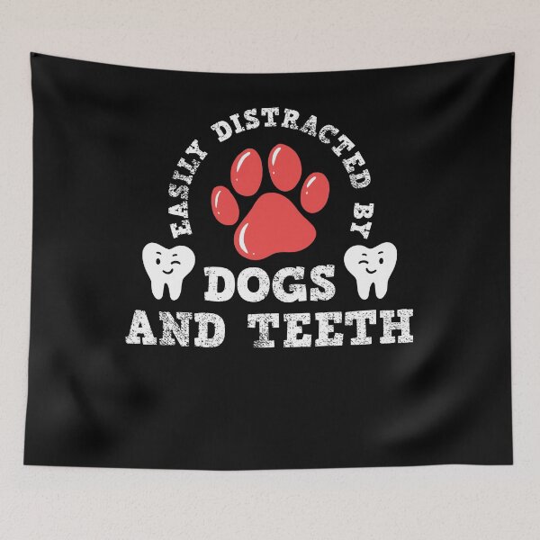 Item preview, Dentist Dog Teeth designed and sold by 4tomic.