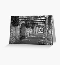 Alamo Garden Walk Greeting Card