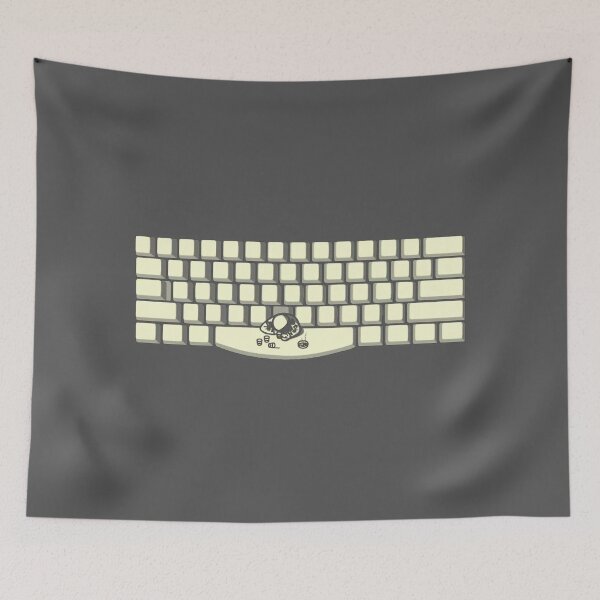 Item preview, Parody Keyboard Graphic Astronauts Drink Fan Art designed and sold by Frightersy.