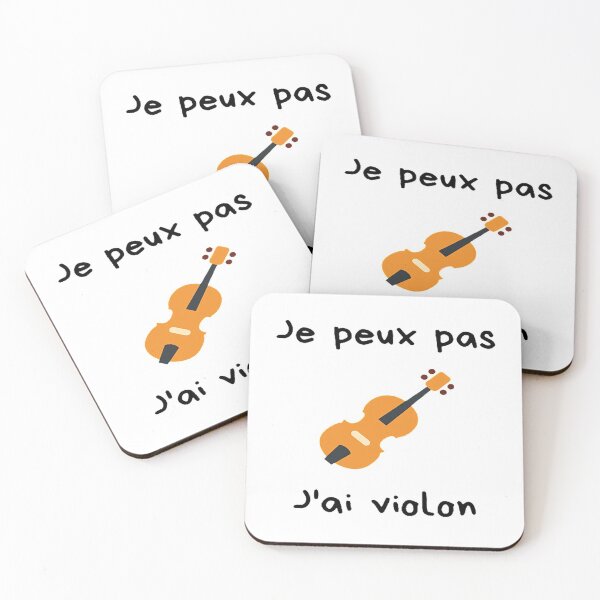 Aperçu de l'œuvre Je peux pas - J ai violon  créée et vendue par Omeris.