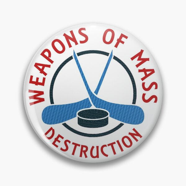 Item preview, Hockey Weapons of Mass Destruction  designed and sold by gamefacegear.