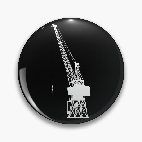 Item preview, Dockyard Crane White 2 designed and sold by sifis.