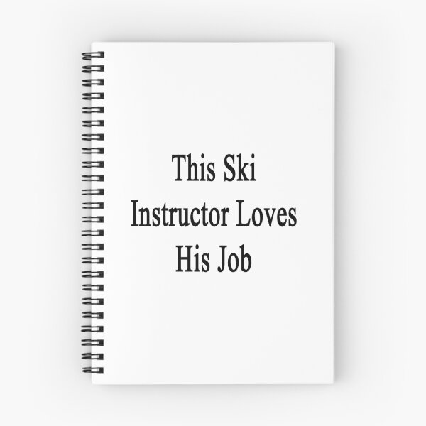 Artikelvorschau, Dieser Skilehrer liebt seinen Job entworfen und verkauft von supernova23.