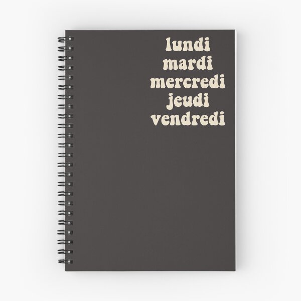 Item preview, Lundi Mardi Mercredi Jeudi Vendredi Favorite Parody Names Fan Art designed and sold by Frightersy.