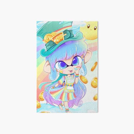 Lucky Squid Art Board Print