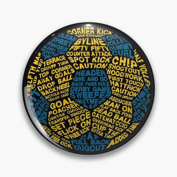 Item preview, Football Typography, Soccer Word Art designed and sold by gamefacegear.