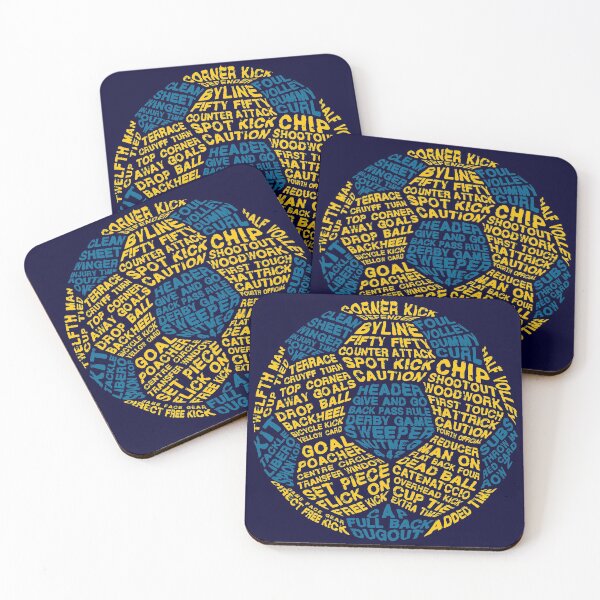 Item preview, Football Typography, Soccer Word Art designed and sold by gamefacegear.