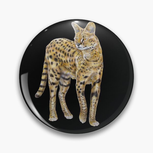 Item preview, Serval designed and sold by TimJeffsArt.