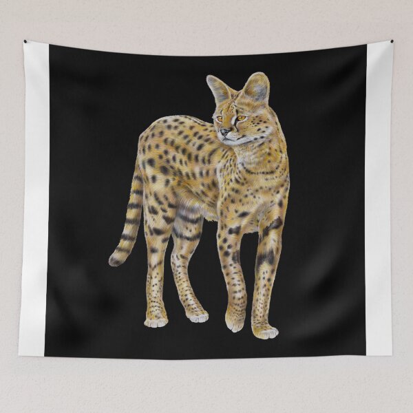 Item preview, Serval designed and sold by TimJeffsArt.