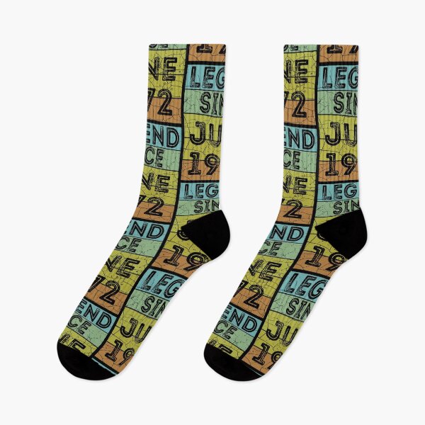 Item preview, Retro Vintage Legend Since June 1972 | Birthday Gift  designed and sold by meedTee.