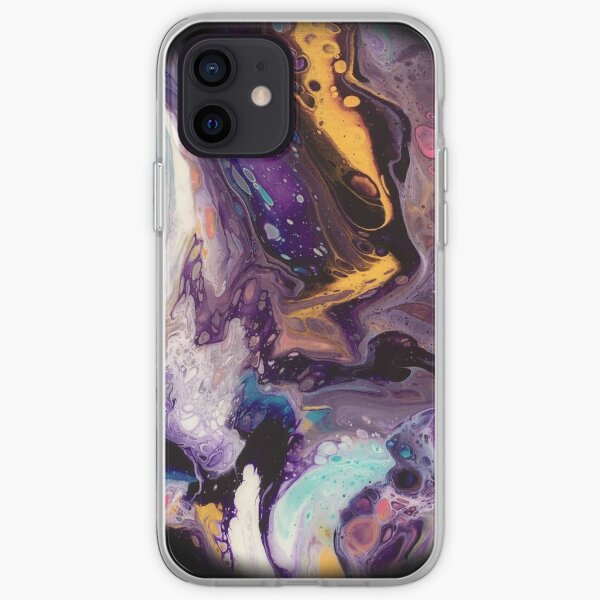 Fluid planet 4 iPhone Soft Case
