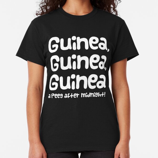 Guinea Pig Slogan "Guinea Guinea Guinea A Peeg After Midnight!" Classic T-Shirt