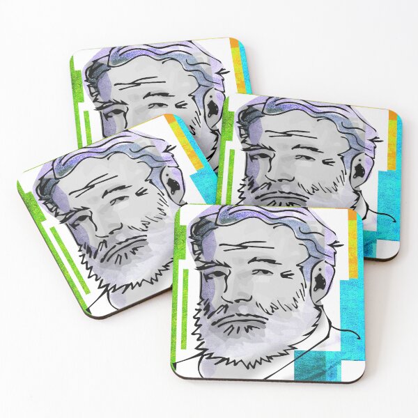 Item preview, ERNEST HEMINGWAY, American novelist, short story writer, and journalist.  designed and sold by Clifford Hayes.