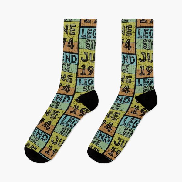 Item preview, Retro Vintage Legend Since June 1974 | Birthday Gift  designed and sold by meedTee.