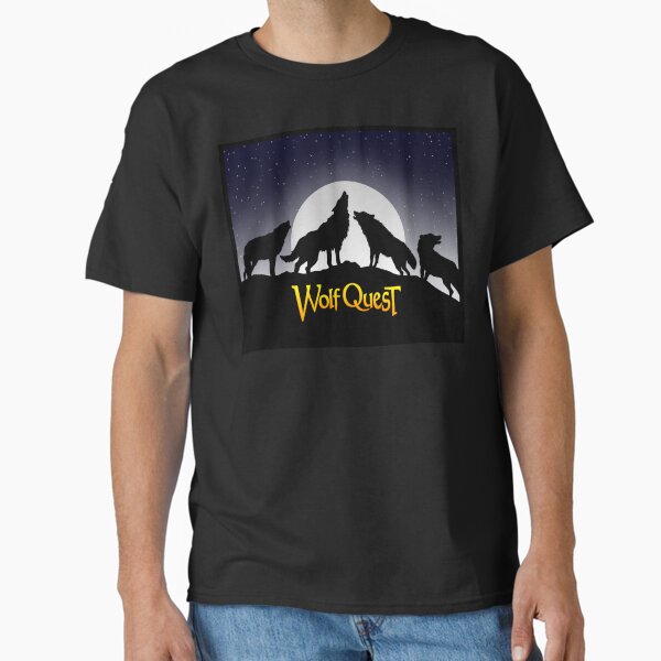 Full Moon Pack Howl - WolfQuest Dream Classic T-Shirt