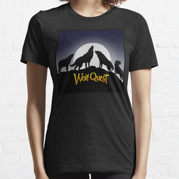 Full Moon Pack Howl - WolfQuest Dream Essential T-Shirt
