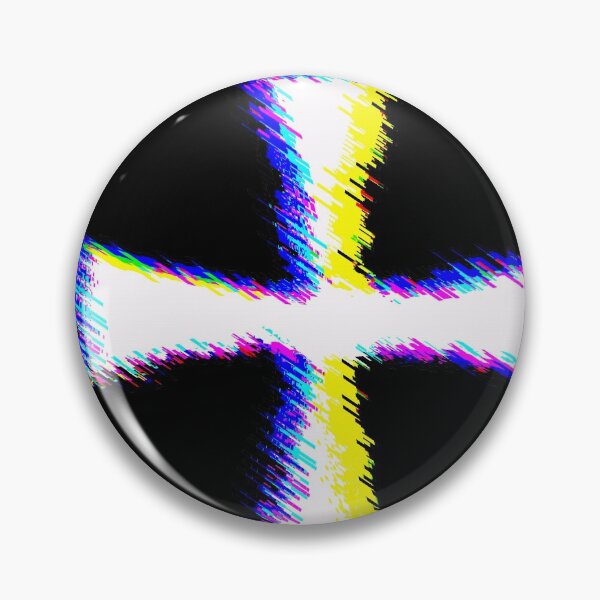 Item preview, Glitch Art Knights Templar Cross designed and sold by Dator.