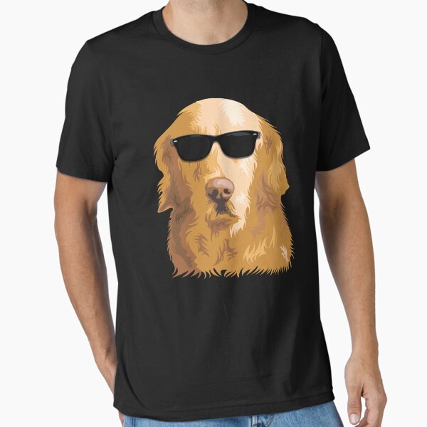 Item preview, Golden Retriever Illustration mit Sonnenbrille designed and sold by Gerald Waters.