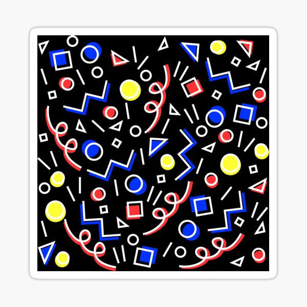 Item preview, 80's eighties, funky memphis pattern design designed and sold by Epitome Girl.