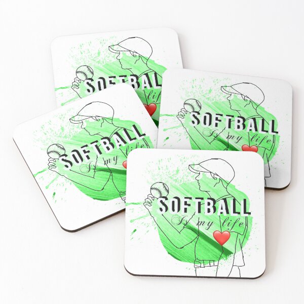 Item preview, Softball is my life designed and sold by Grafititee.