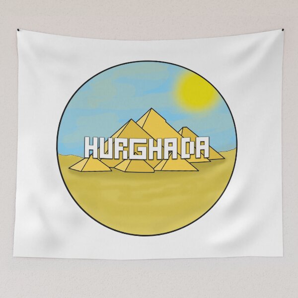 Item preview, Hurghada pyramids desert designed and sold by GPCDesign.