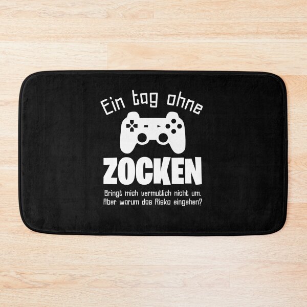 Artikelvorschau, Gamer T-Shirt: Ein Tag Ohne Zocken Warum? Geschenkide entworfen und verkauft von majuga.