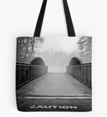 caution. Tote Bag