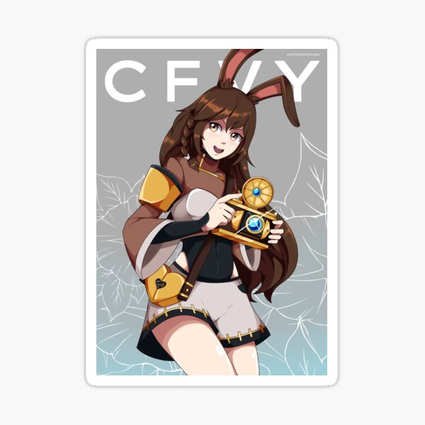 Rwby Velvet Stickers | Redbubble