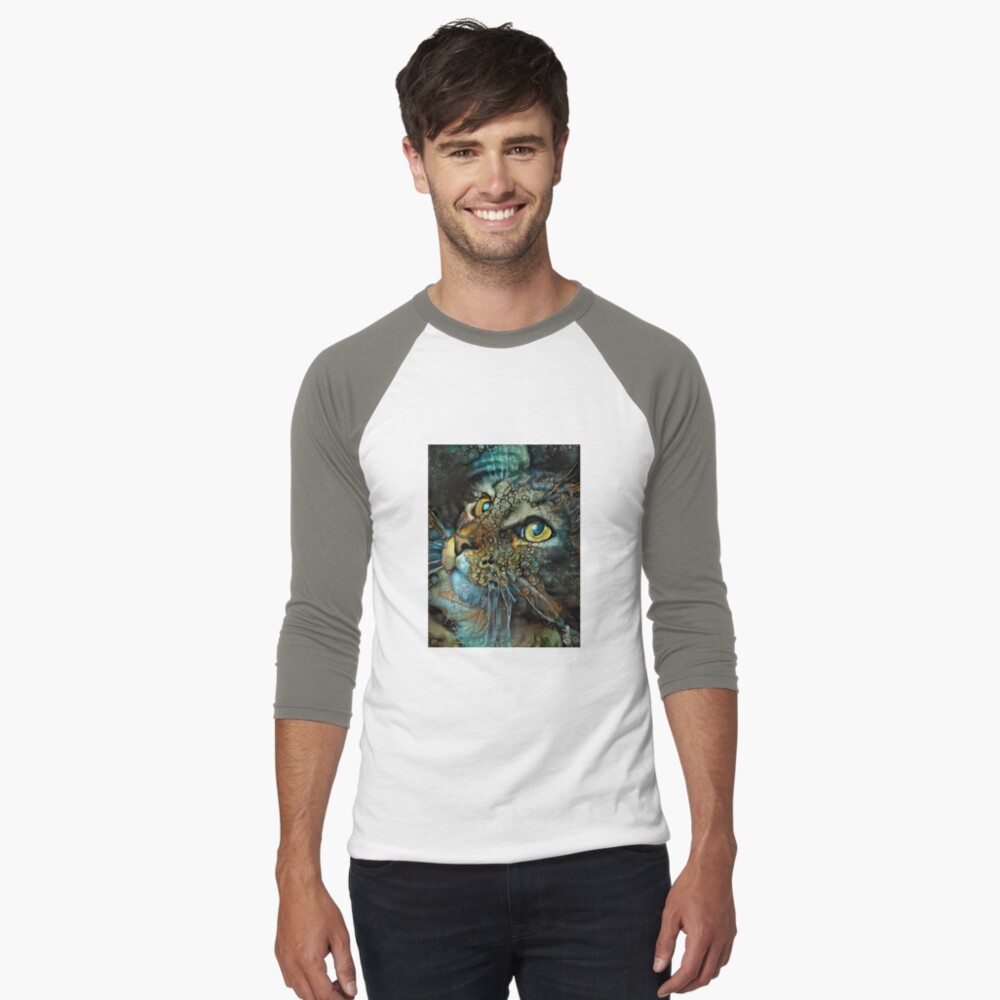 Item preview, Baseball ¾ Sleeve T-Shirt designed and sold by salomitata.