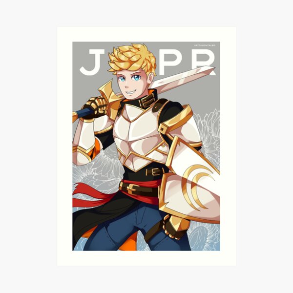 Rwby Jaune Wall Art Redbubble