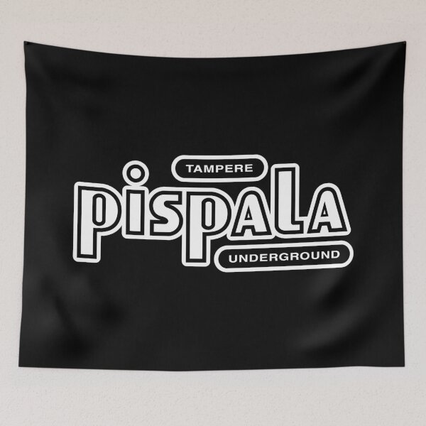 Item preview, Tampere Pispala Underground (valkoinen teksti) designed and sold by futurytmi.