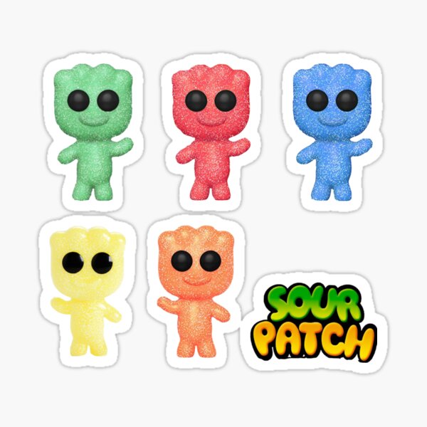 Sour Patch Kids Stickers | Redbubble