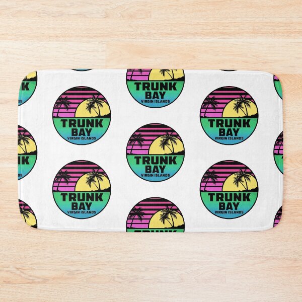 Item preview, Trunk Bay Virgin Islands Saint John Tropical Beach Surfing Scuba Surf  Vacation  designed and sold by DESTINATIONS DECAL DOS.