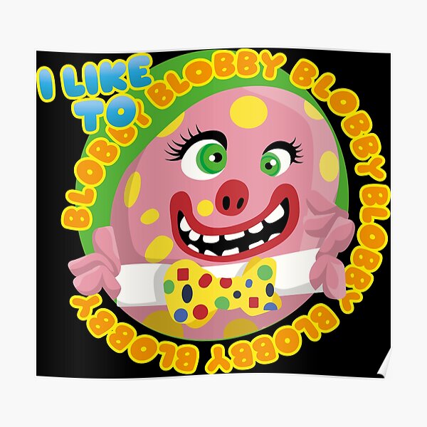 Mr House Posters Redbubble - roblox mr blobbys theme song