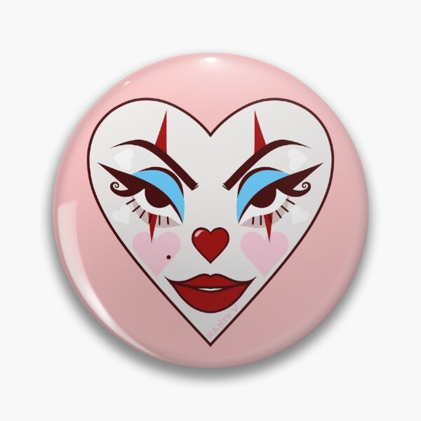 Item preview, Clown Heart  designed and sold by nancyvheart / thelamehuman.