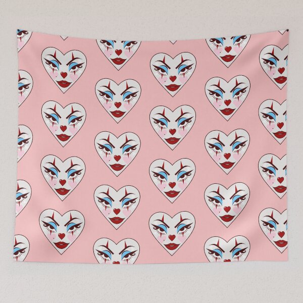 Item preview, Clown Heart  designed and sold by nancyvheart / thelamehuman.