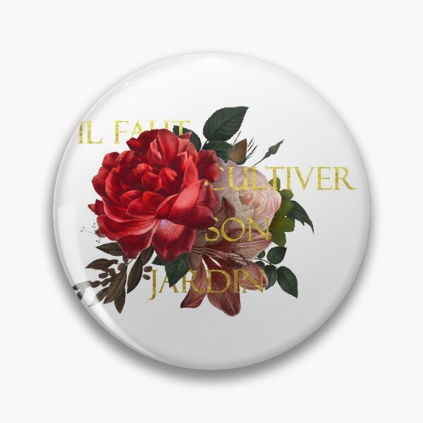 Item preview, Voltaire - We must cultivate our garden designed and sold by Shop-Kintsugi.