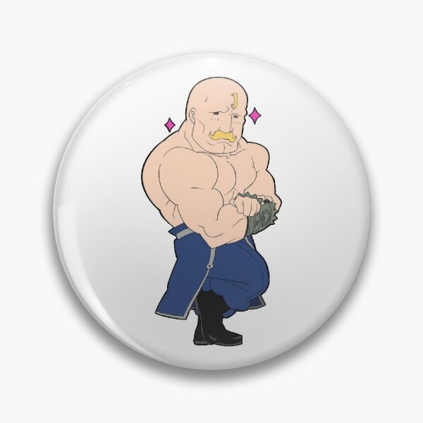 Fullmetal Alchemist Alex L Armstrong Pin